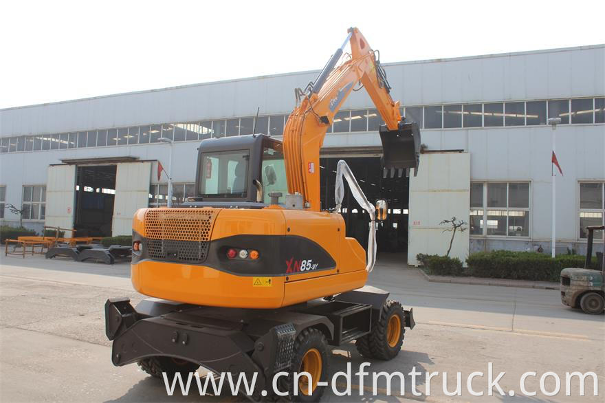 8 ton wheel excavator 10